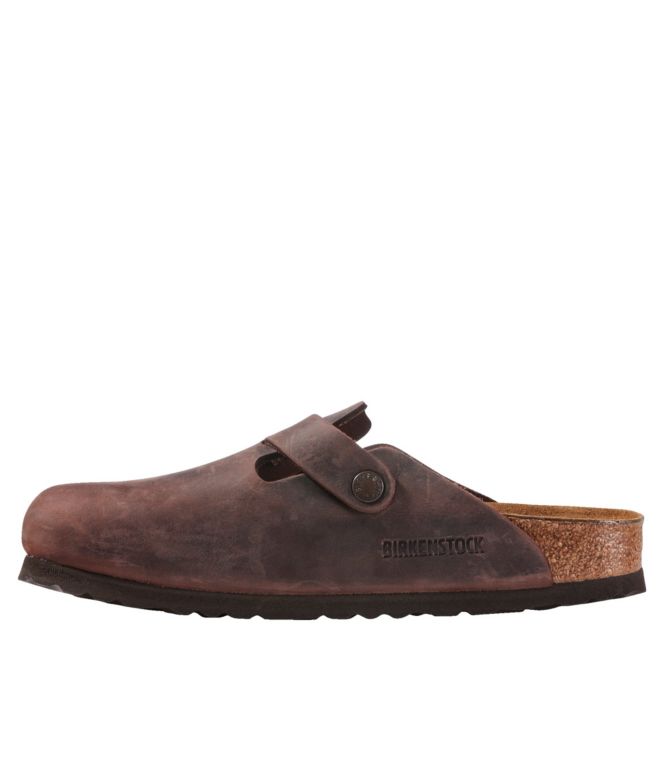 Women's Birkenstock Clogs, Oiled Leather Soft Footbed