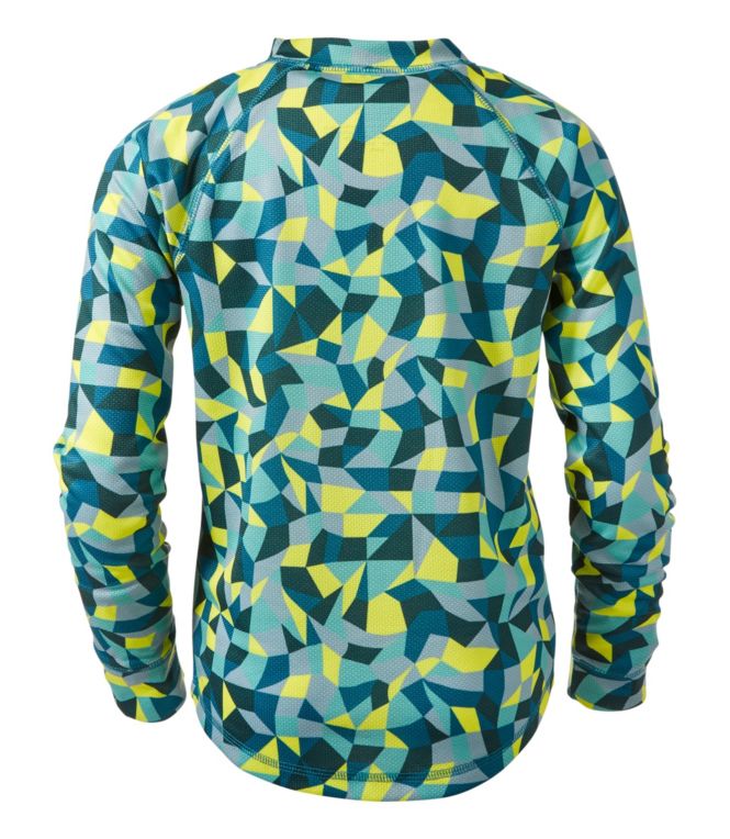 Kids' Wicked Warm Midweight Long Underwear, Top Print