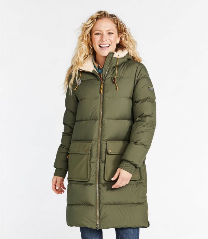 Women's Mountain Classic Down Coat, Sherpa-Lined