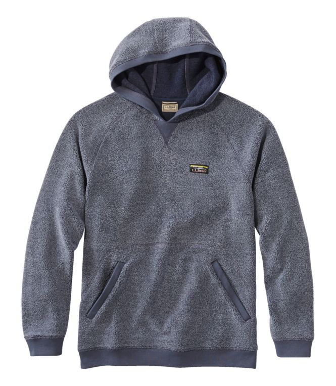Men's Tumbled Sherpa, Hooded Pullover