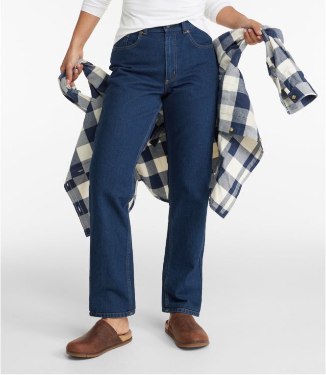Women's Double L® Jeans, Ultra High-Rise Straight-Leg