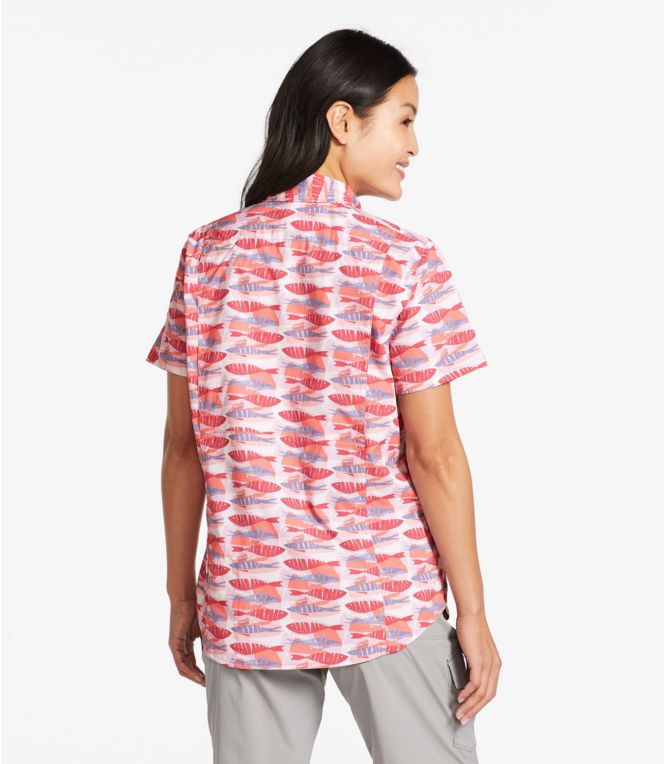 Women's Tropicwear Shirt, Short-Sleeve Print