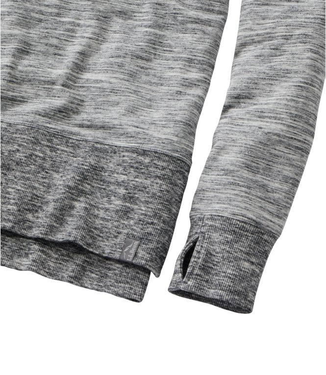 Women's L.L.Bean Cozy Sweatshirt, Split-Hem Marled