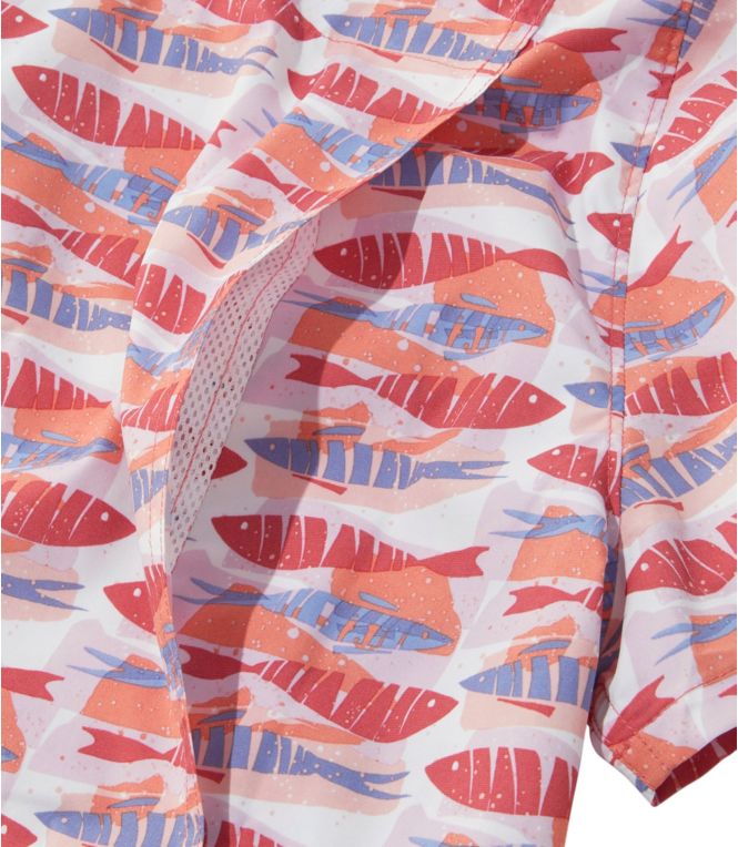 Women's Tropicwear Shirt, Short-Sleeve Print
