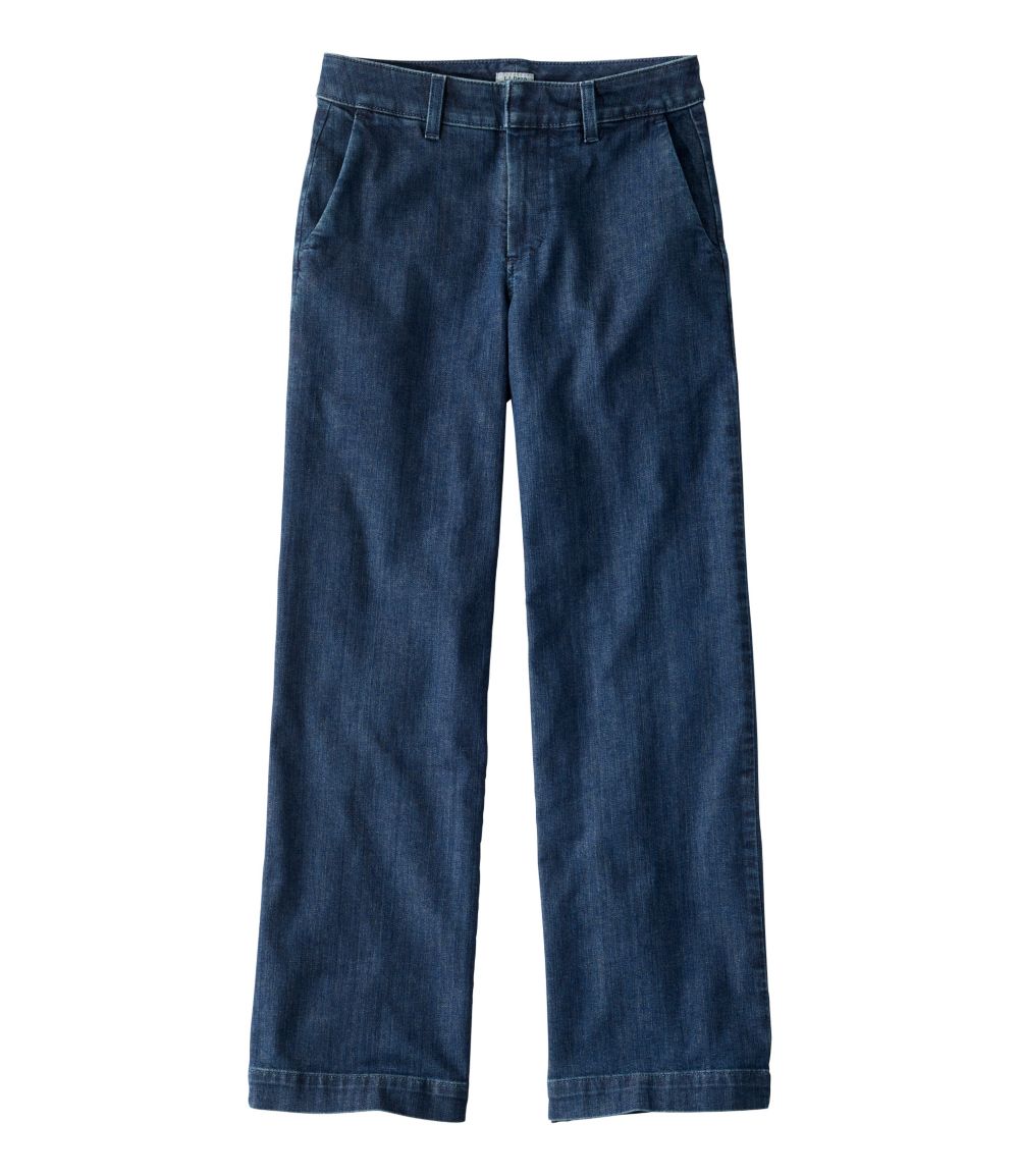 Women's True Shape Jeans, High-Rise Wide-Leg Trouser