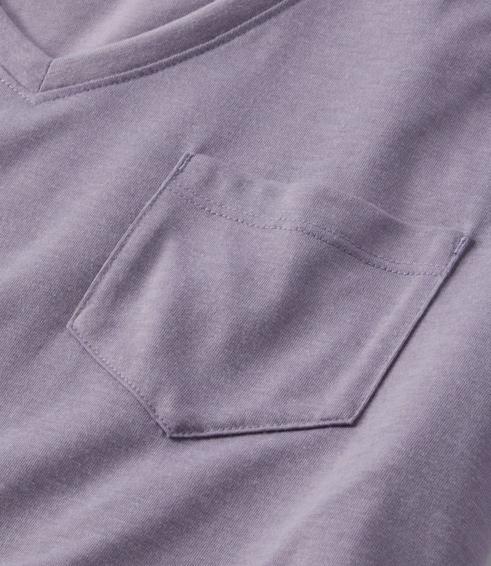 Women's Vista Camp V-Neck Pocket Tee, Long-Sleeve