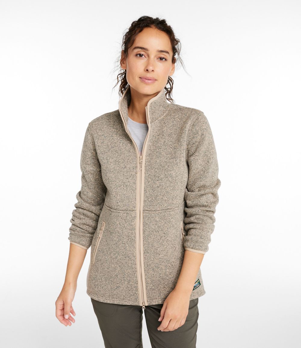 Women's Bean's Sweater Fleece Full-Zip Coat