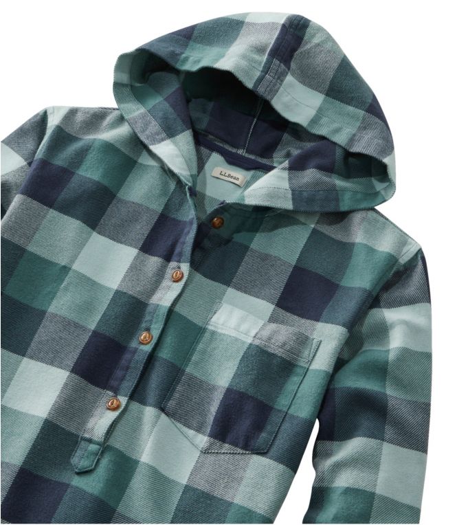 Women's Soft-Brushed Flannel Hoodie
