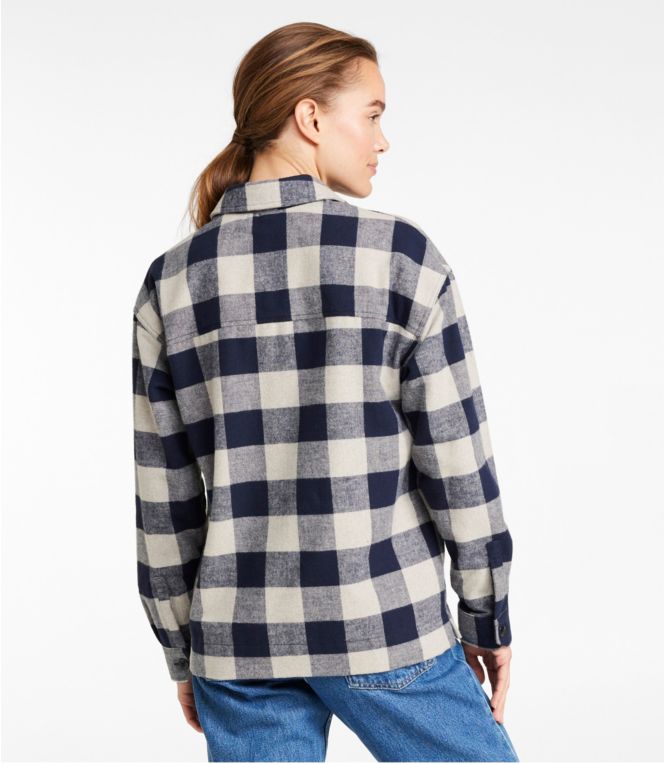 Women's Signature Chamois Shirt-Jacket, Pattern