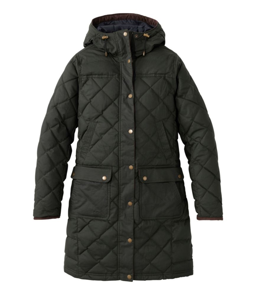 Women's Upcountry Waxed Down Hooded Coat