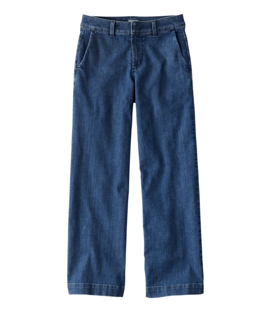 Women's True Shape Jeans, High-Rise Wide-Leg Trouser