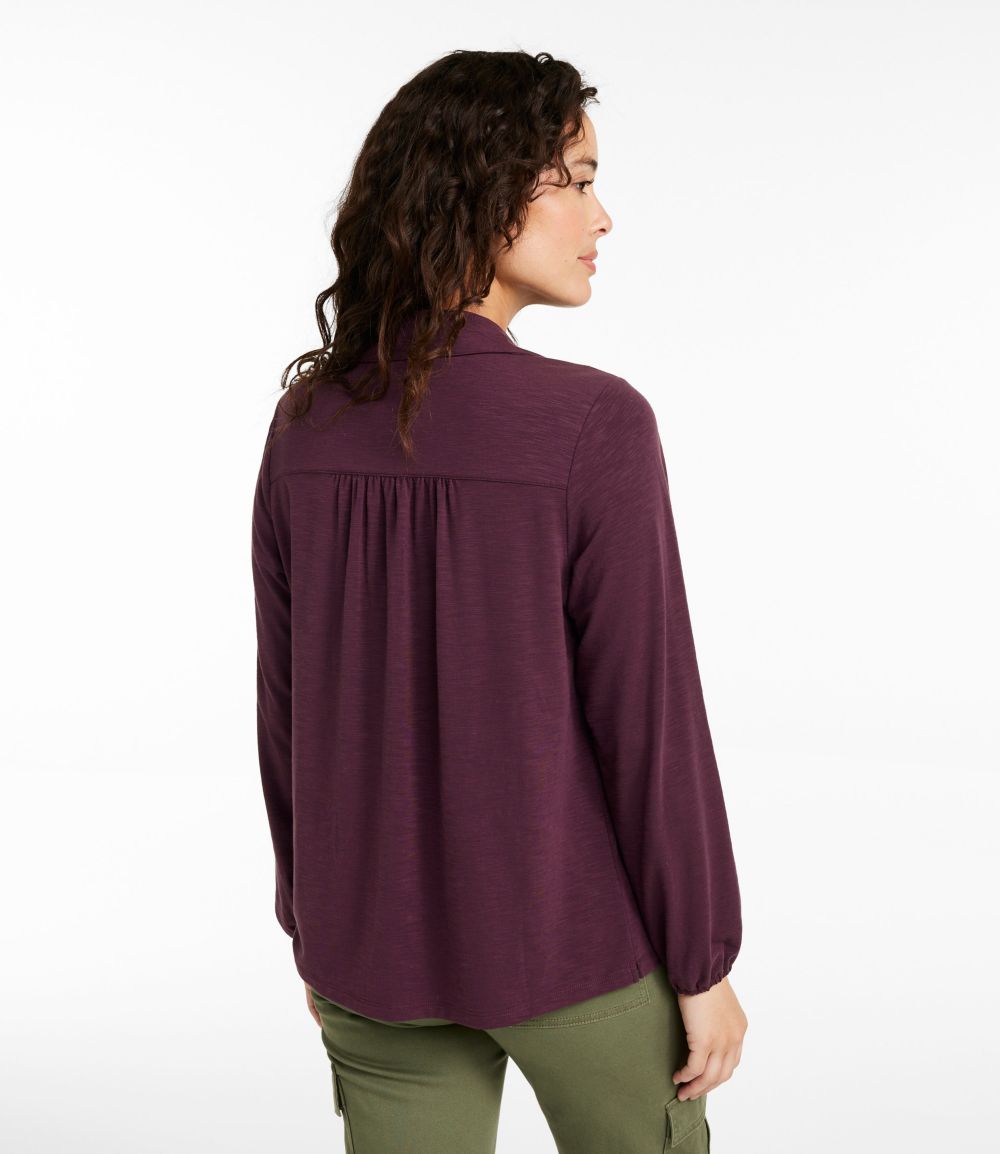 Camden Hills Tee, Button-Front Shirt