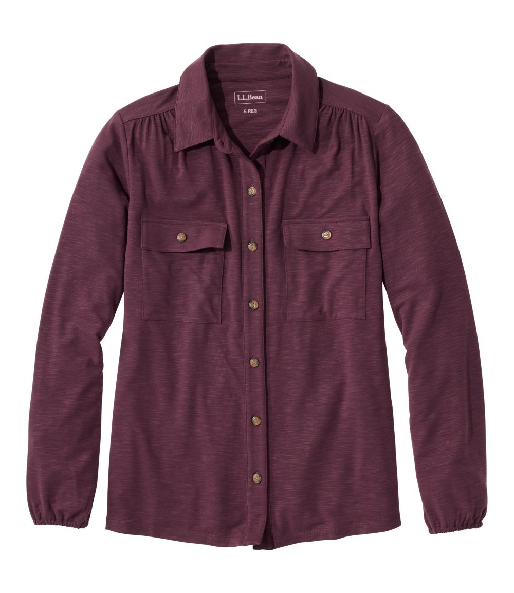 Camden Hills Tee, Button-Front Shirt