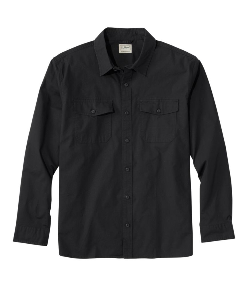 Men's Riverton Ripstop Shirt, Long-Sleeve, Traditional Untucked Fit