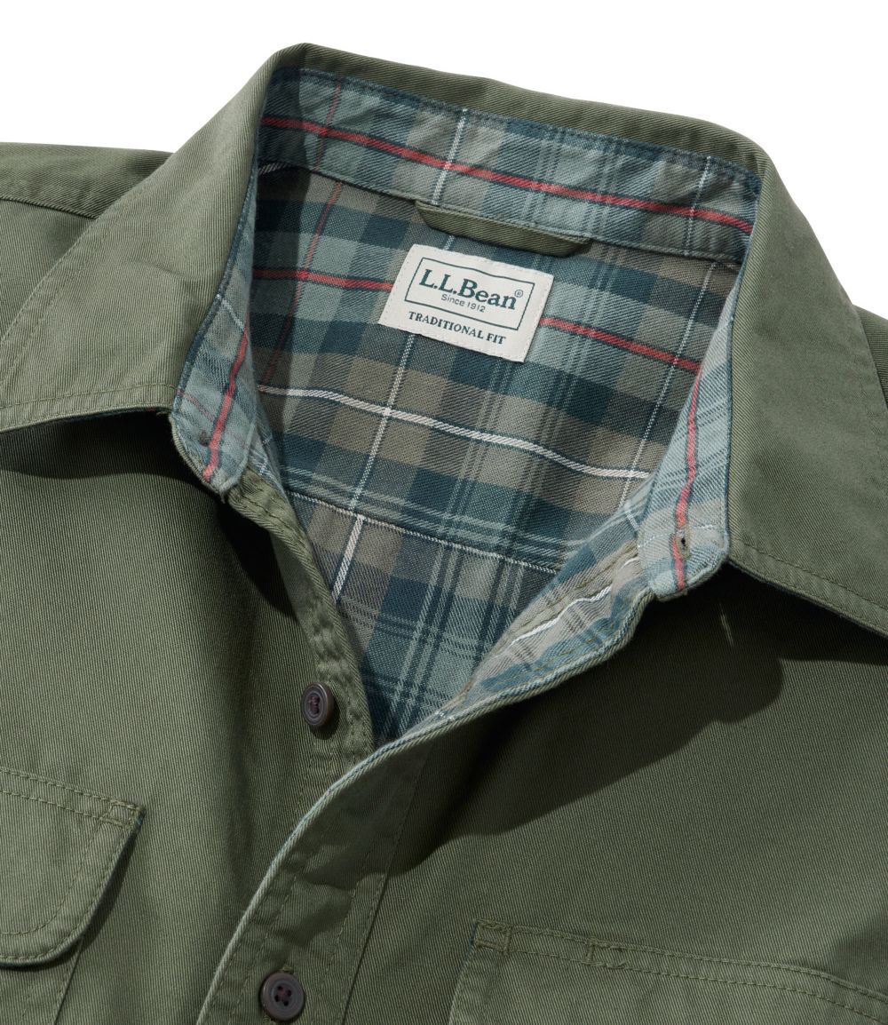 Men's Flannel-Lined Hurricane Shirt