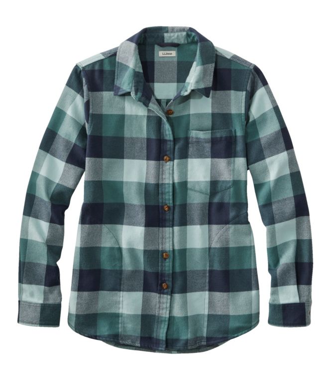 Women's Soft-Brushed Flannel Shirt
