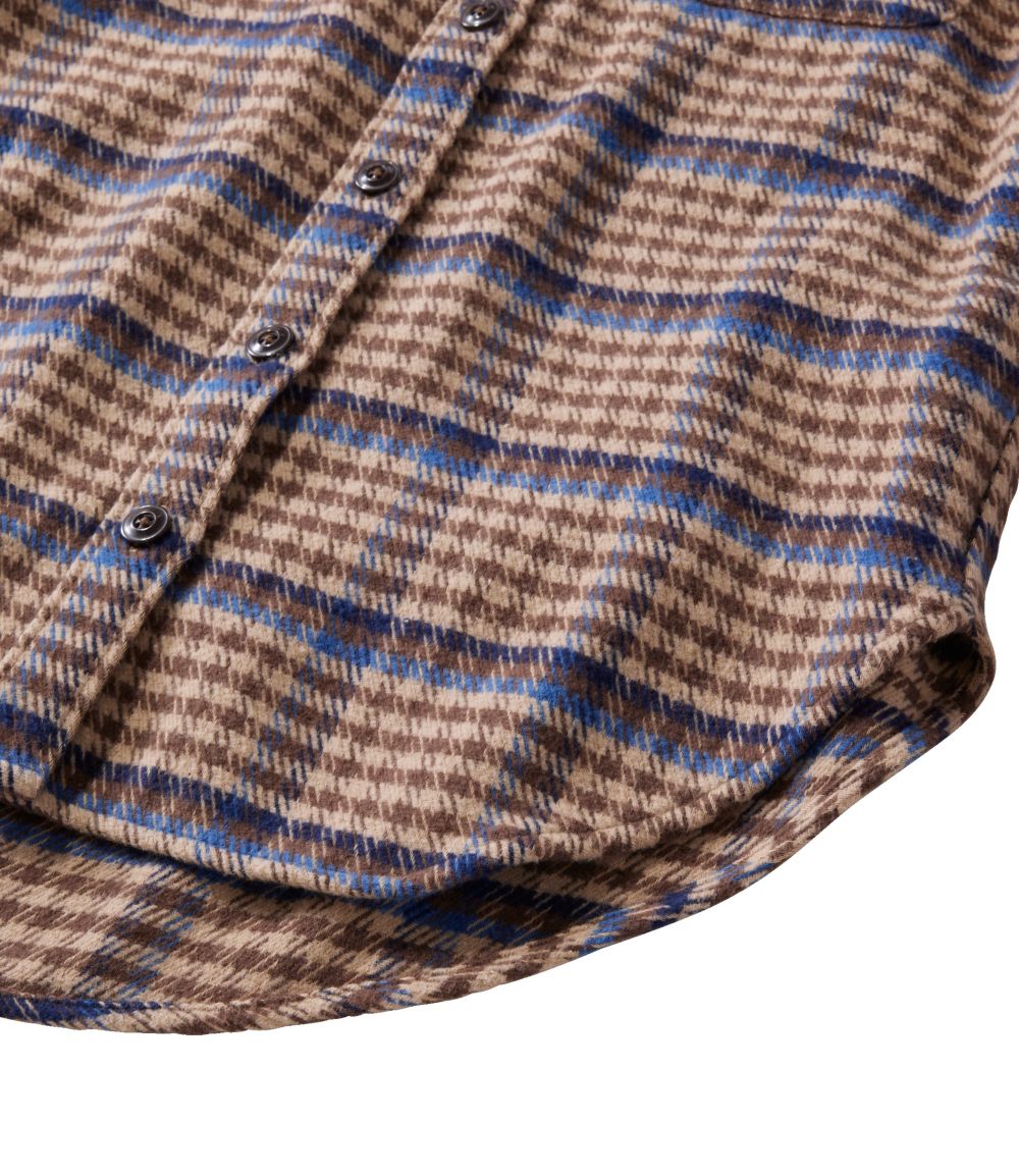 Women's Signature 1933 Collarless Chamois Tunic, Plaid