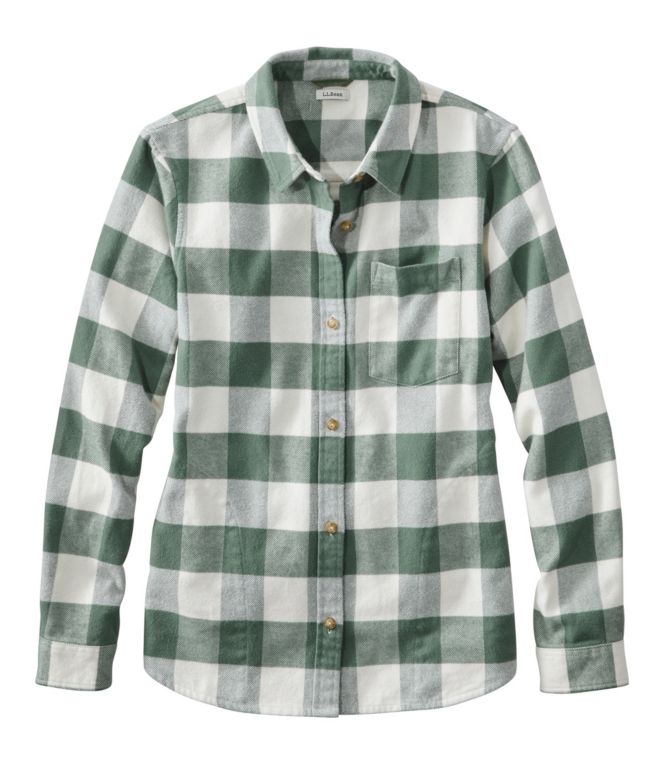 Women's Soft-Brushed Flannel Shirt