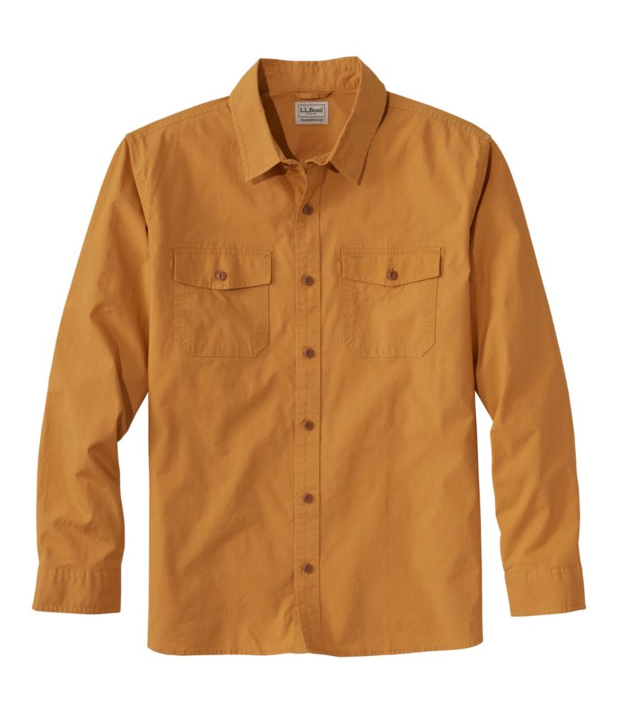 Men's Riverton Ripstop Shirt, Long-Sleeve, Traditional Untucked Fit