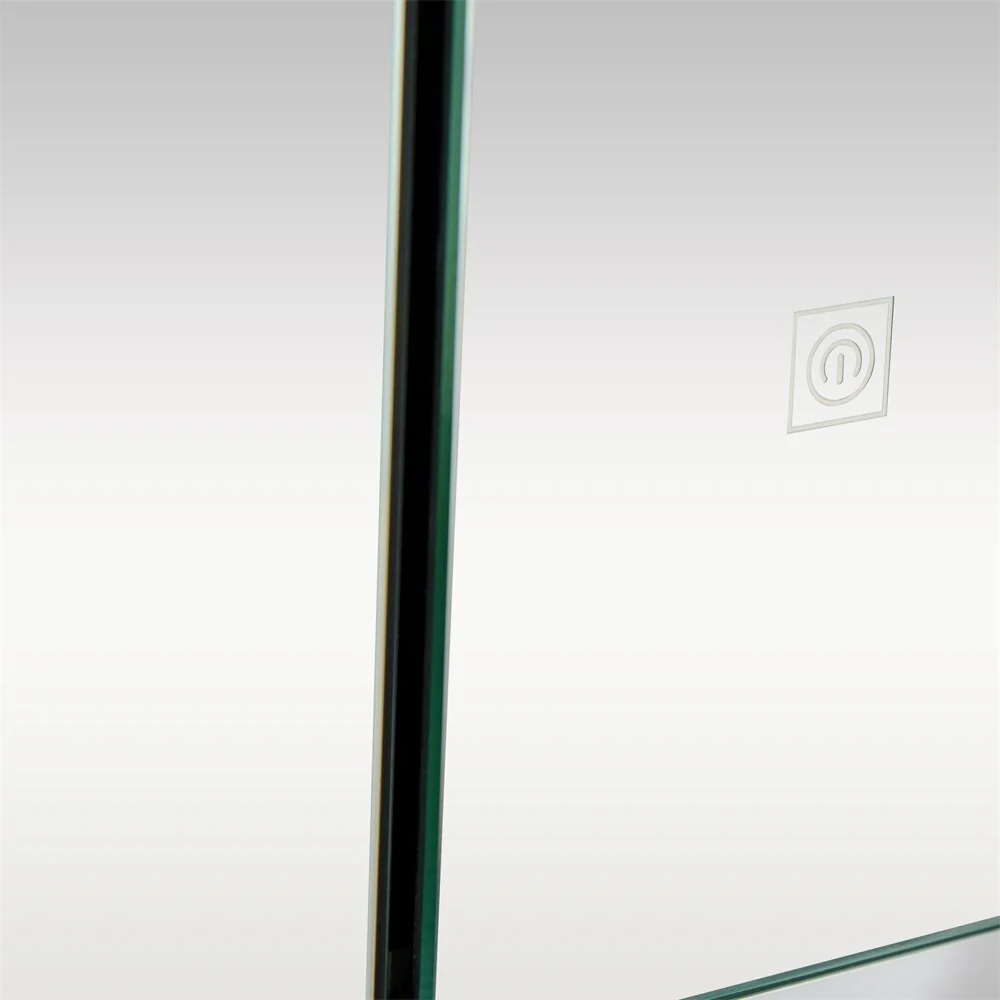 LED Lighted Medicine Cabinet w/Mirror,Wall Mounted Bathroom Cabinet