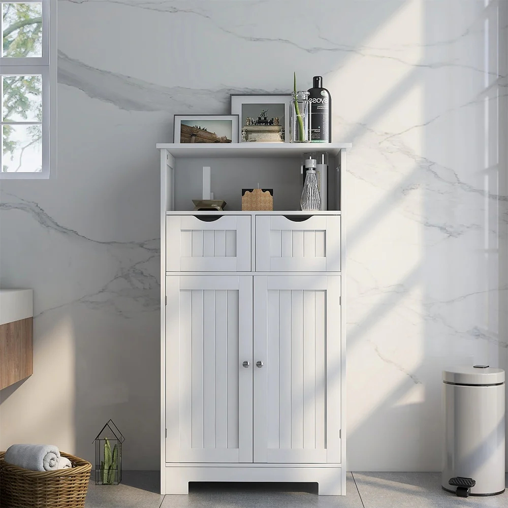 Freestanding Bathroom Floor Cabinet, Storage Cabinet