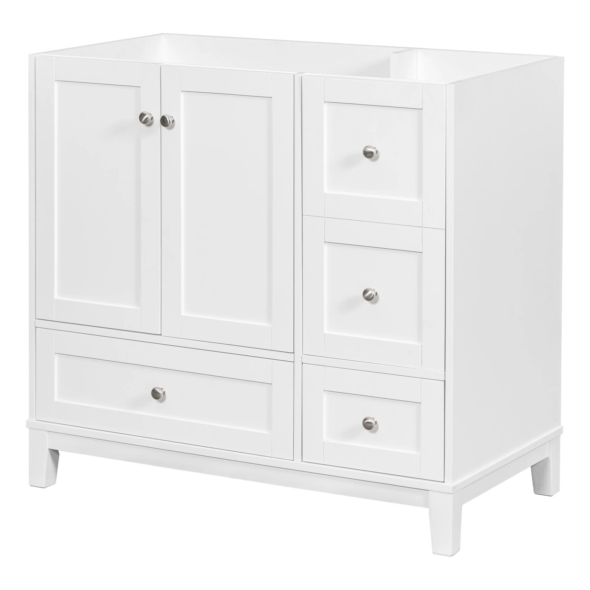 36 Inch Modern Bathroom Vanity with USB Charging