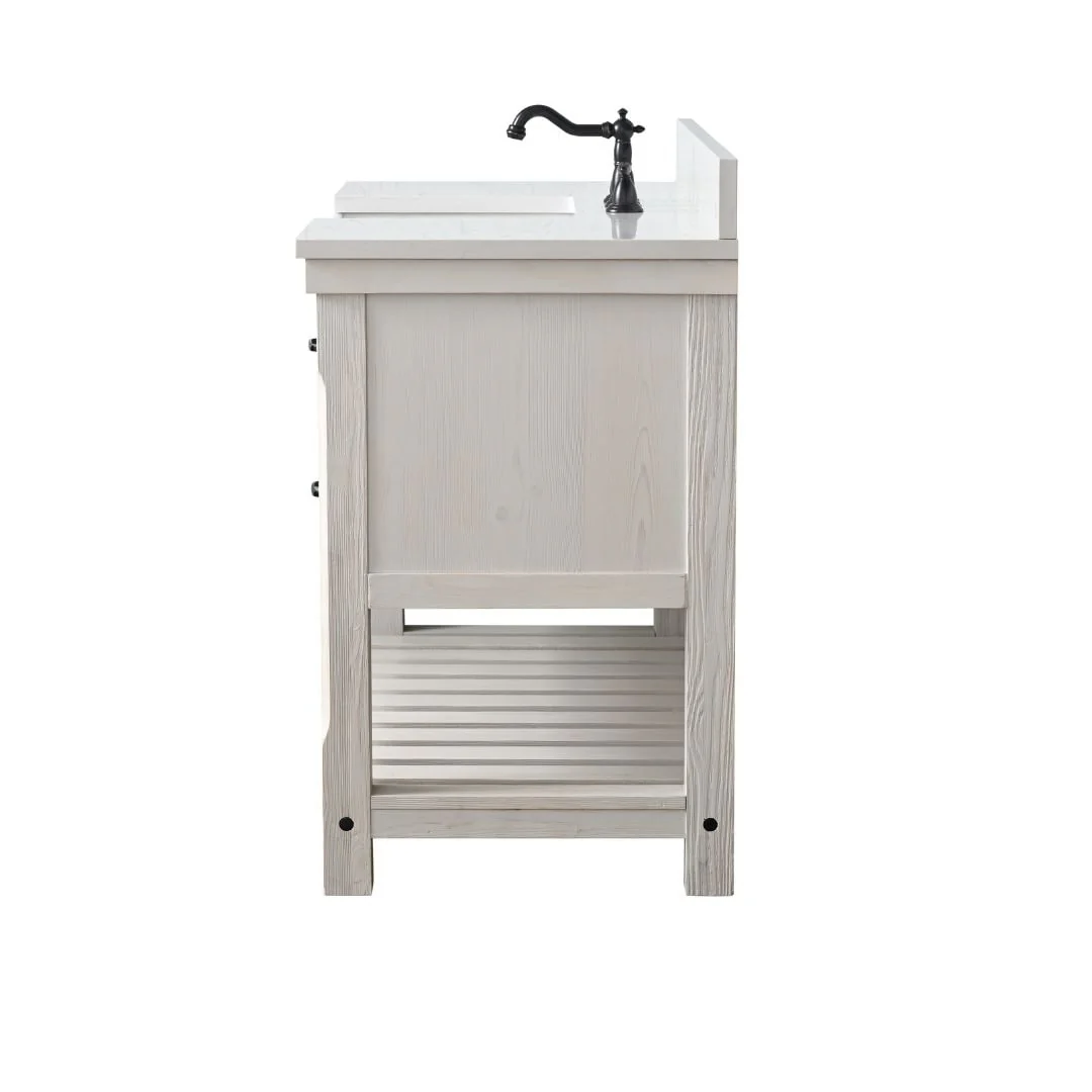 Sudio Design Bathroom Vanity Wesley Weathered Collection.