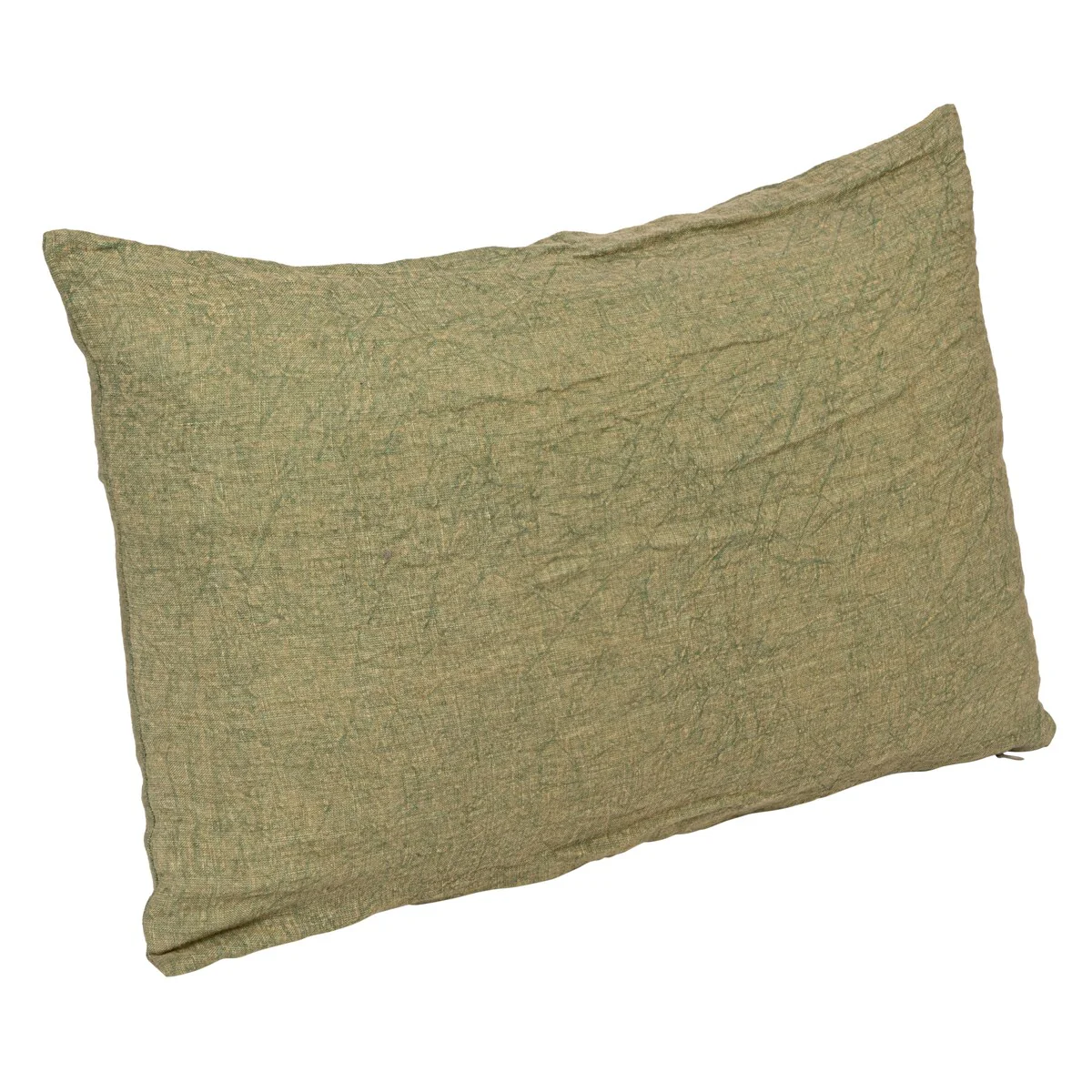 Stonewashed Linen Lumbar Pillow