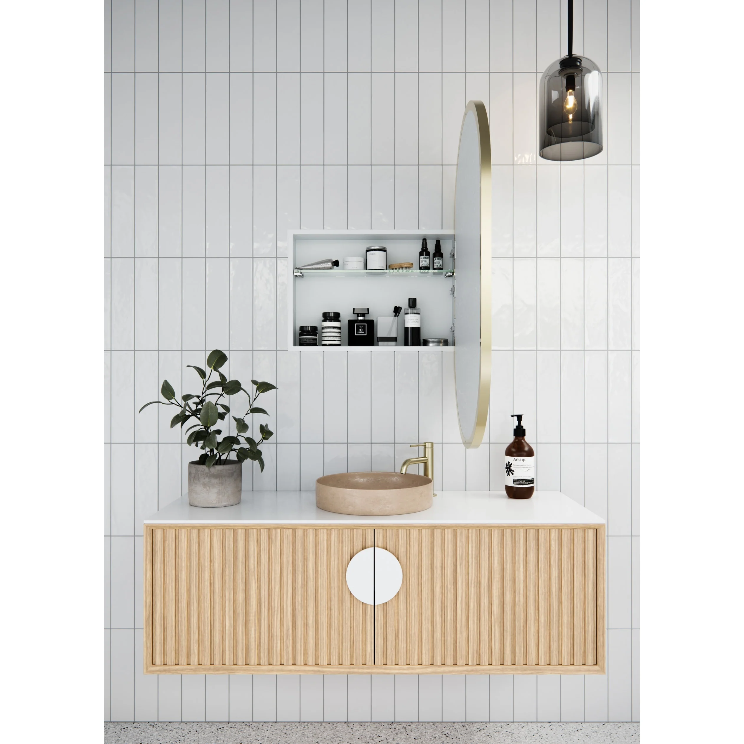Stainless Steel Pill Medicine Cabinet