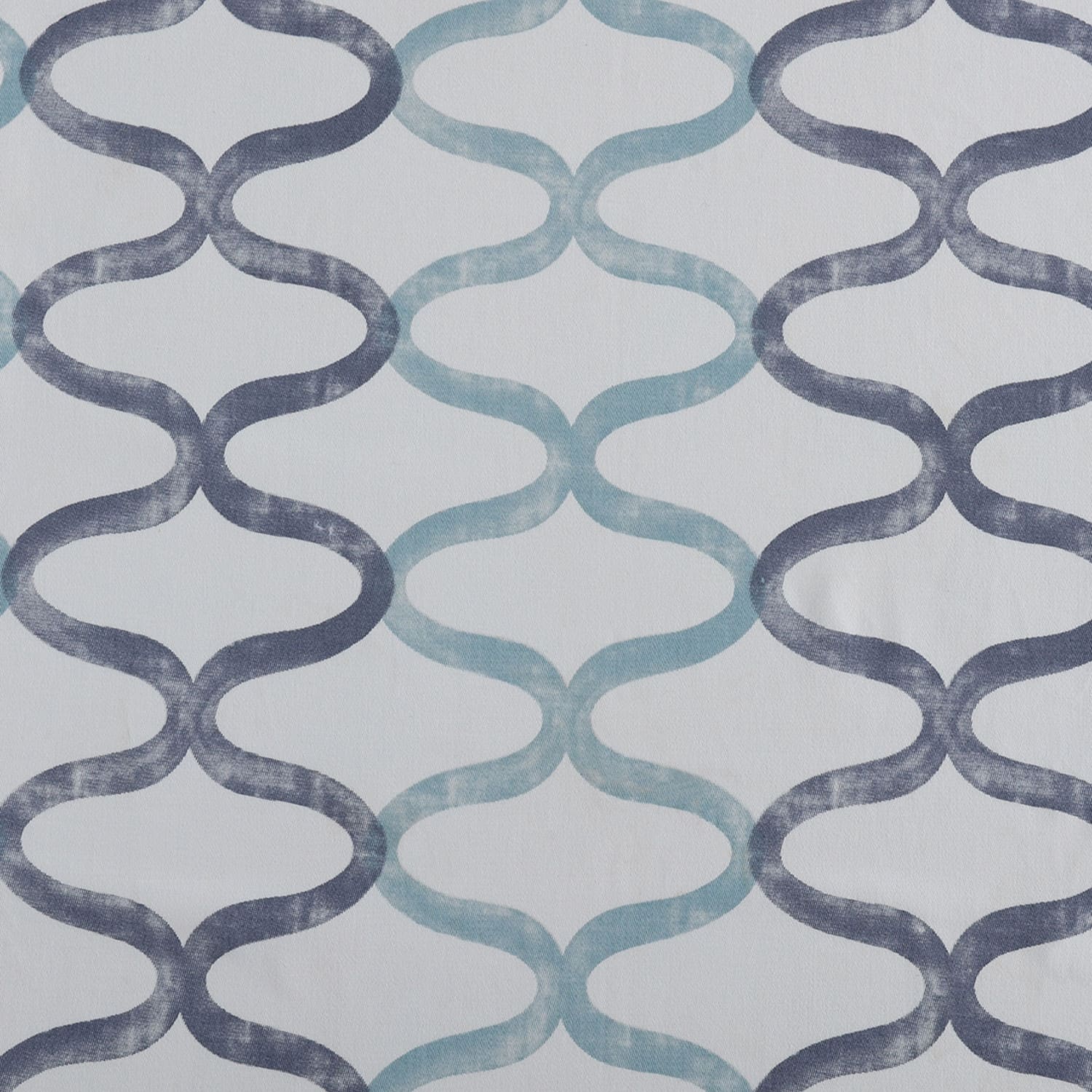 Exclusive Fabrics Illusions Geometric Grace Cotton Room Darkening Curtain (1 Panel)