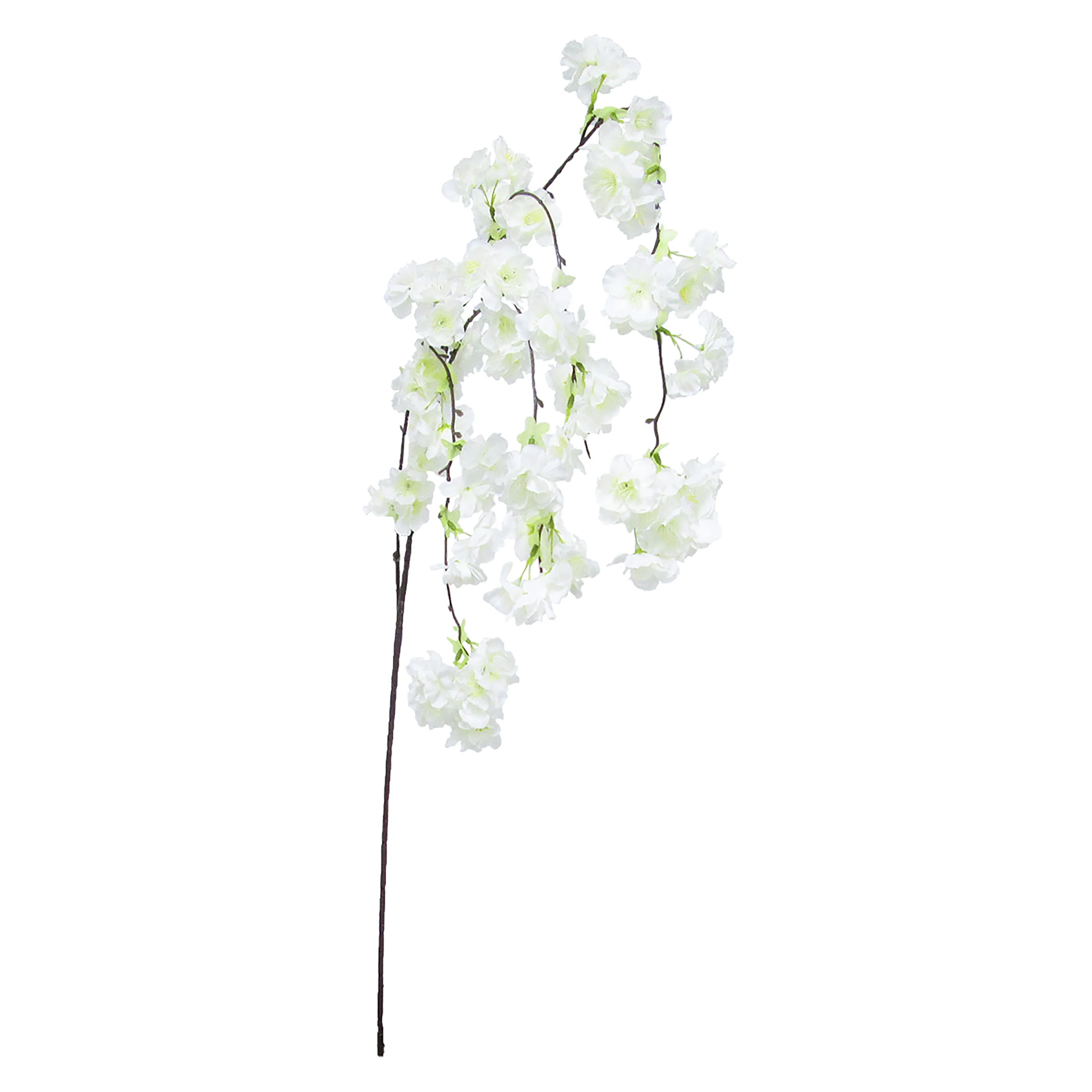 Set of 3 Artificial Hanging Japanese Cherry Blossom Flower Stem Spray 51in