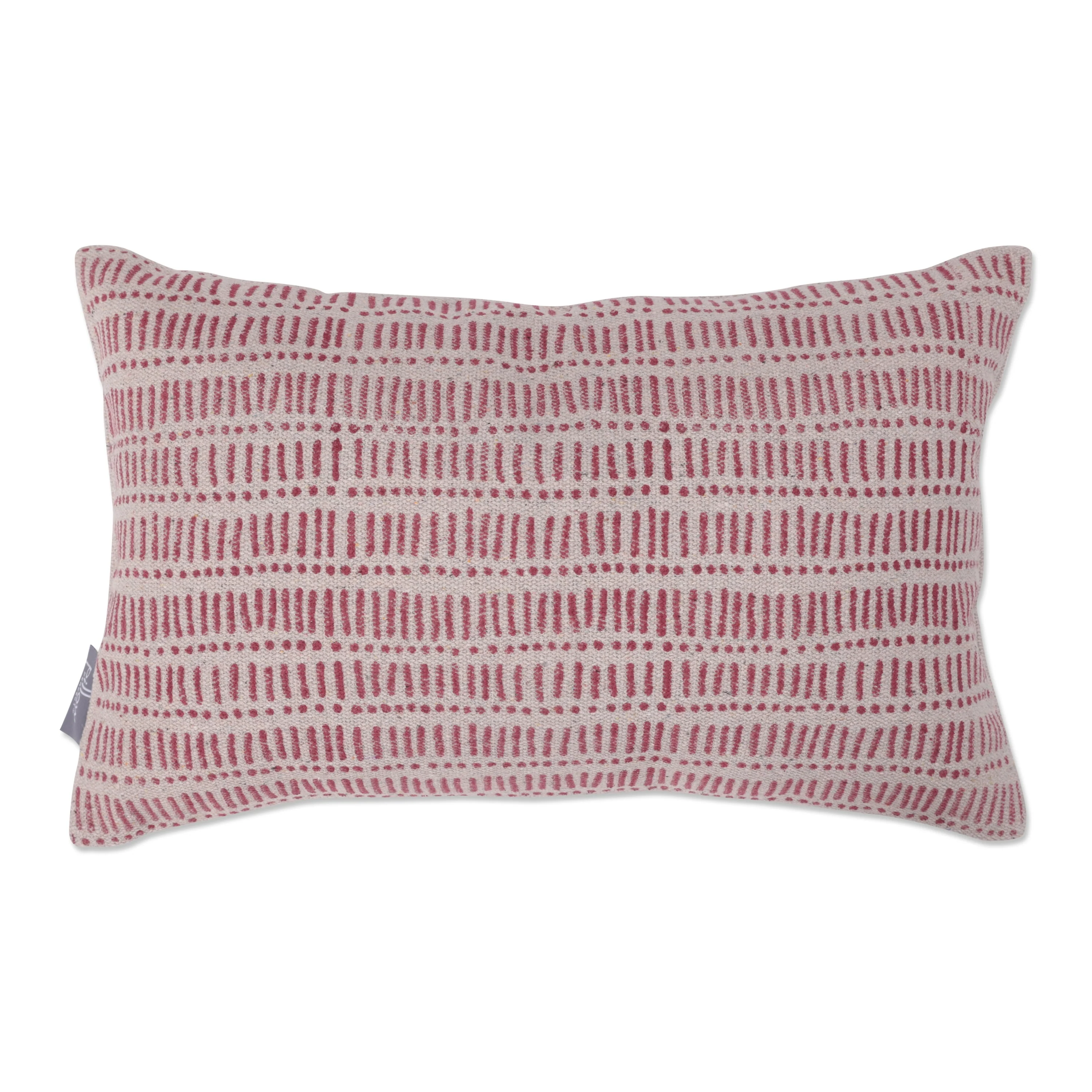 Pillow Perfect Christmas/Holiday Lumbar Throw Pillow, Dashing Dots, 12