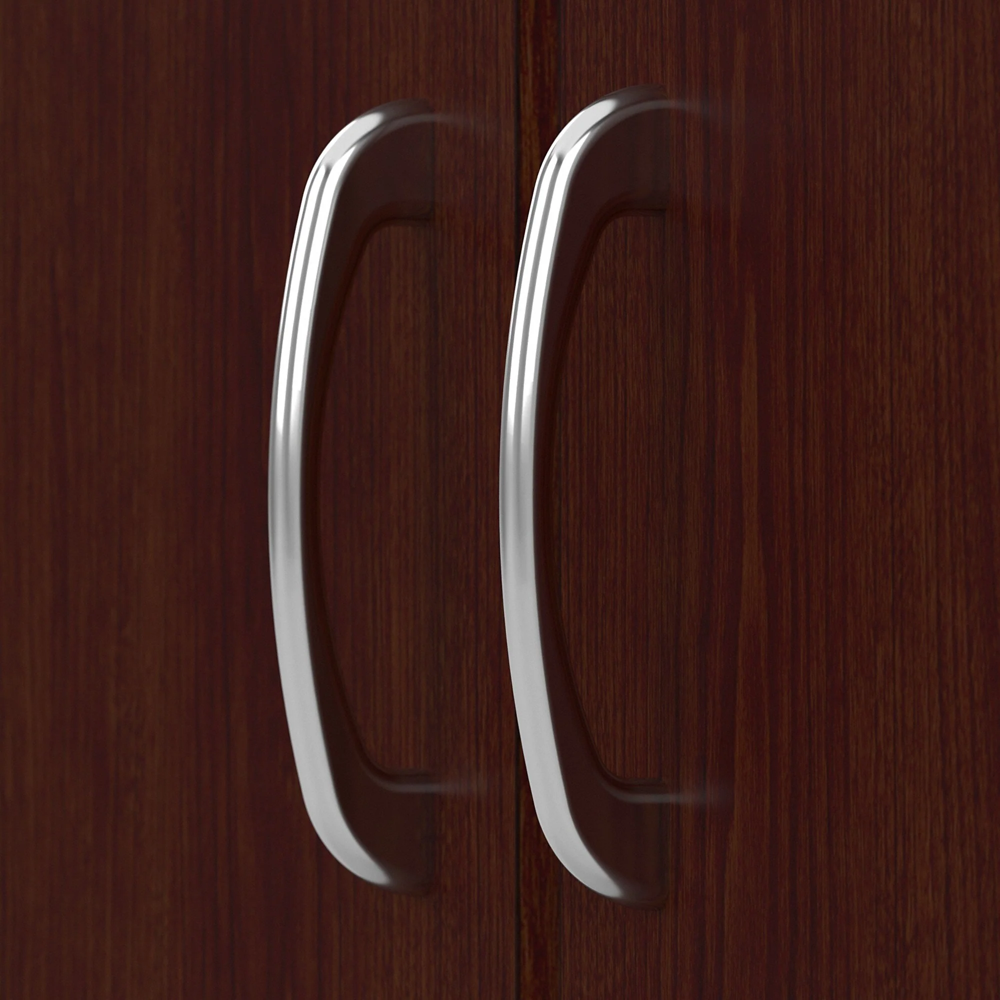 Cabot Small Bathroom Storage Cabinet with Doors by Bush Furniture