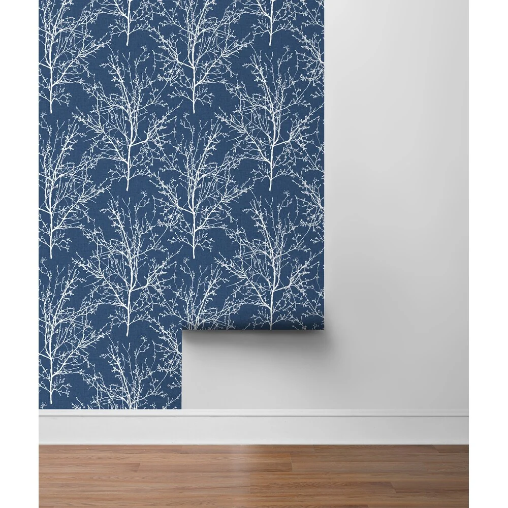 NextWall Tree Branches Peel and Stick Removable Wallpaper