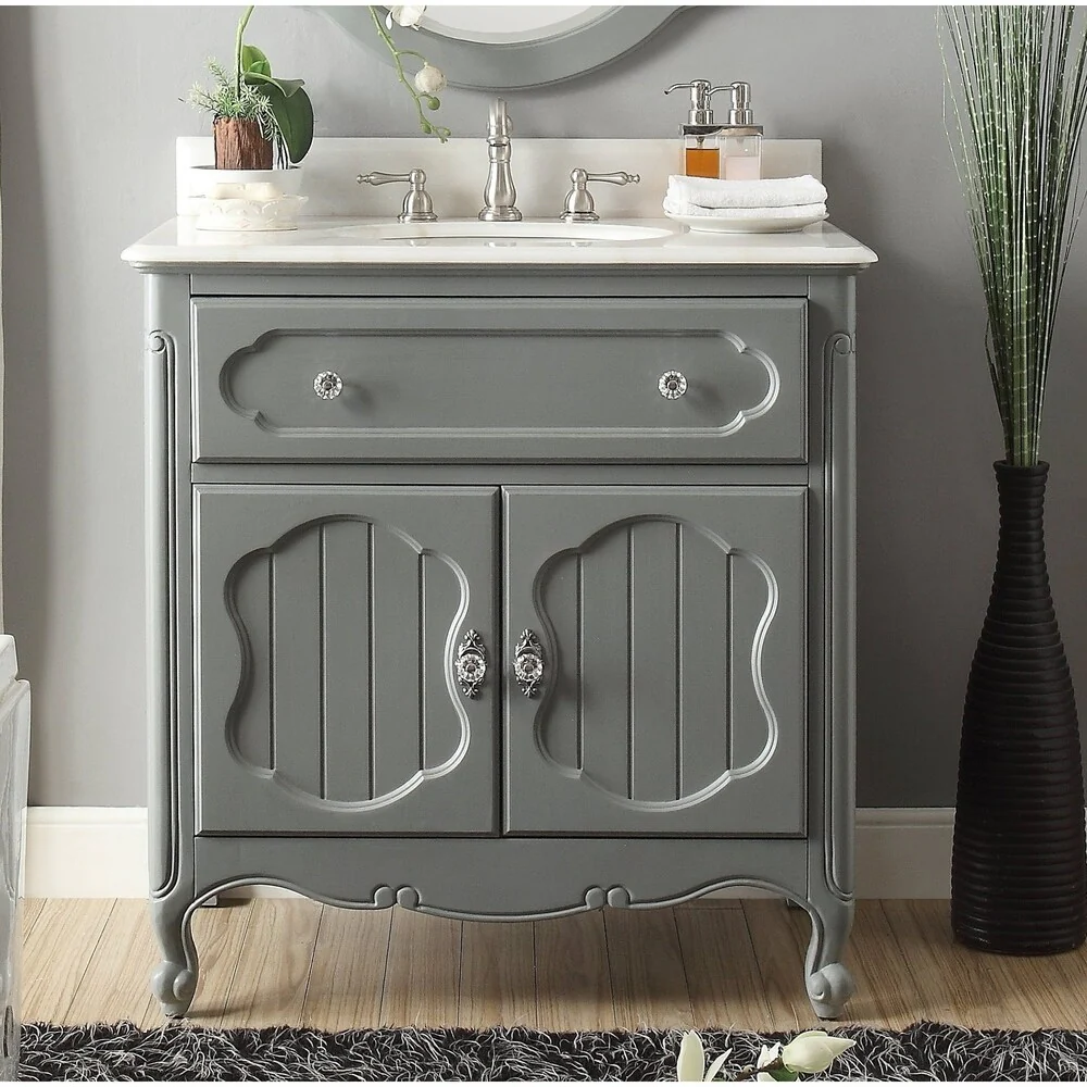 34? Benton Collection Victorian Cottage Style Knoxville Bathroom sink vanity Model GD-1533CK