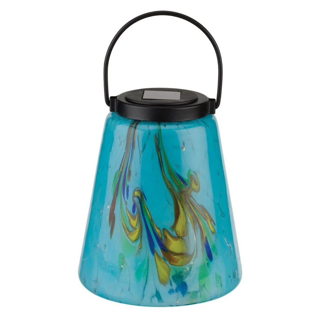 Murano Solar Lantern - Blue