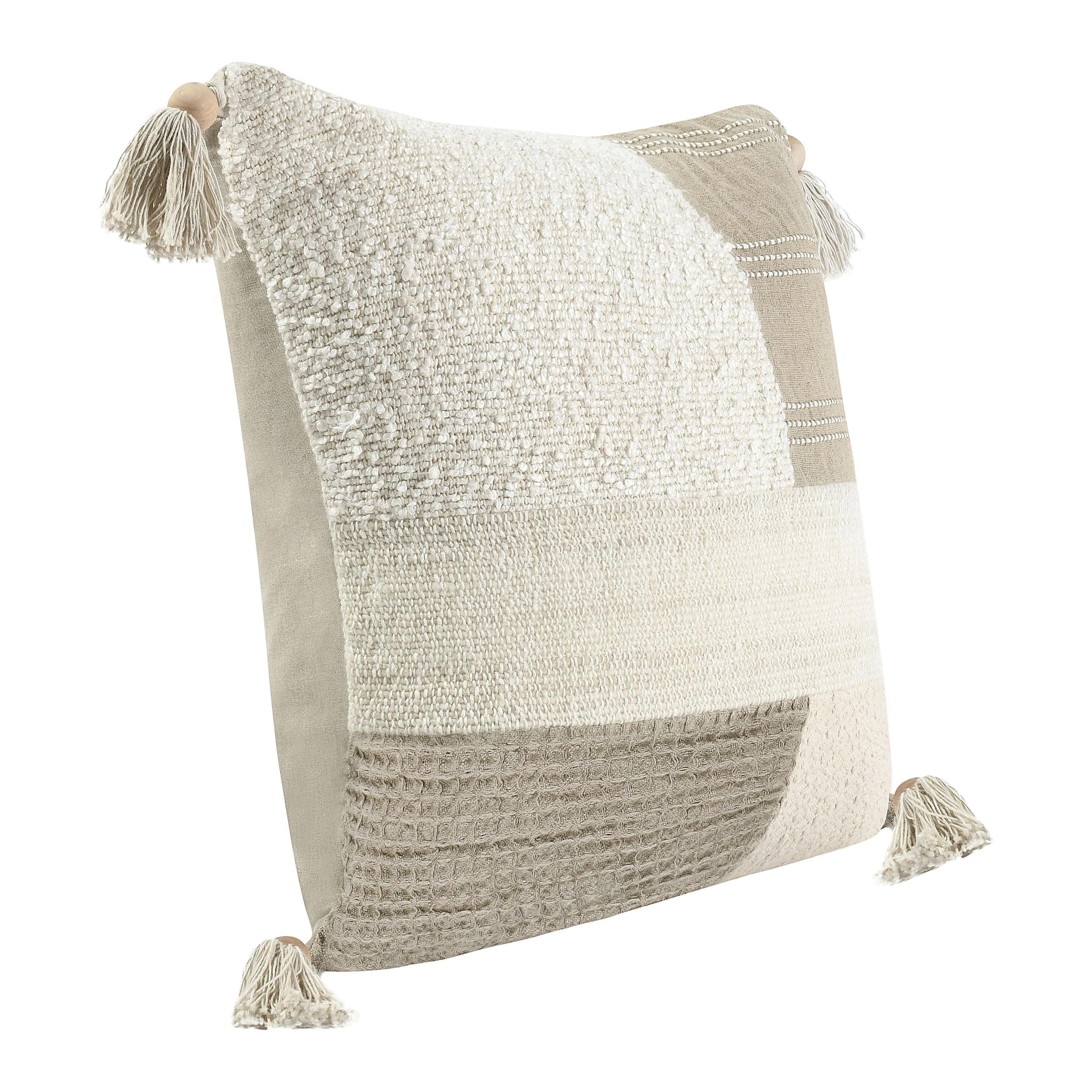 Villa by Classic Home Yasa Cotton Blend Throw Pillow