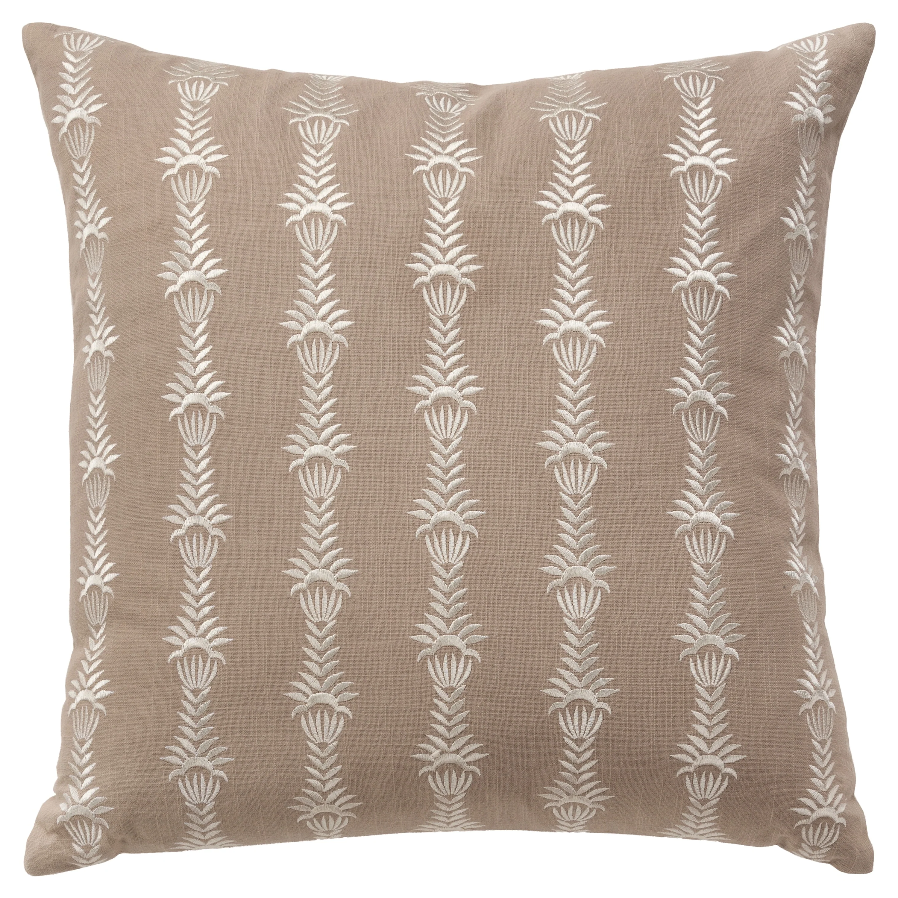 Rizzy Home Embroidered Throw Pillow