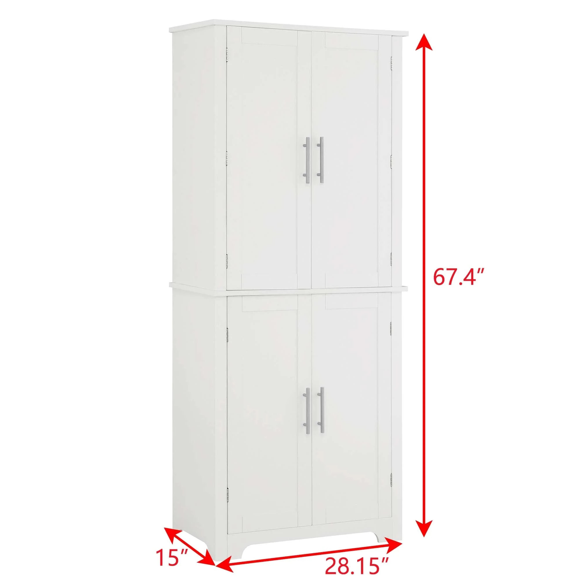 Bathroom storage cabinets with open shelves