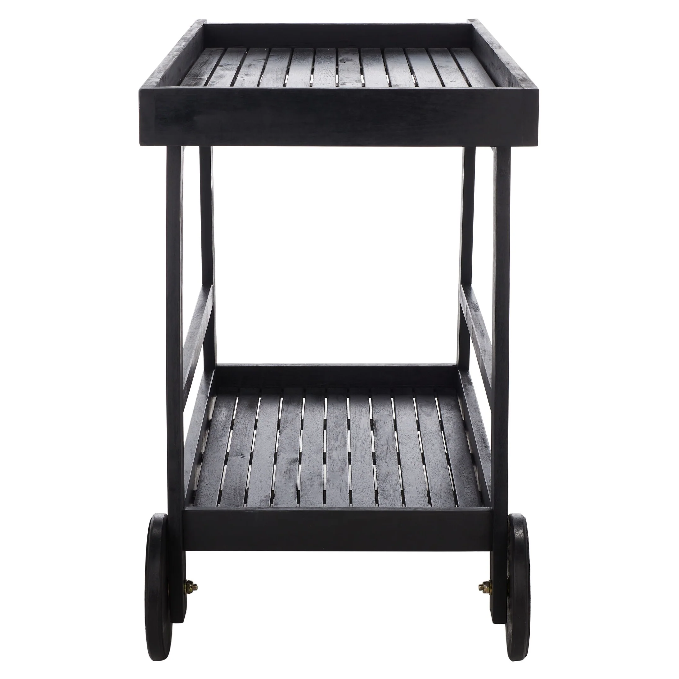 SAFAVIEH Outdoor Hayleigh Bar Cart - 48Wx20Dx32H