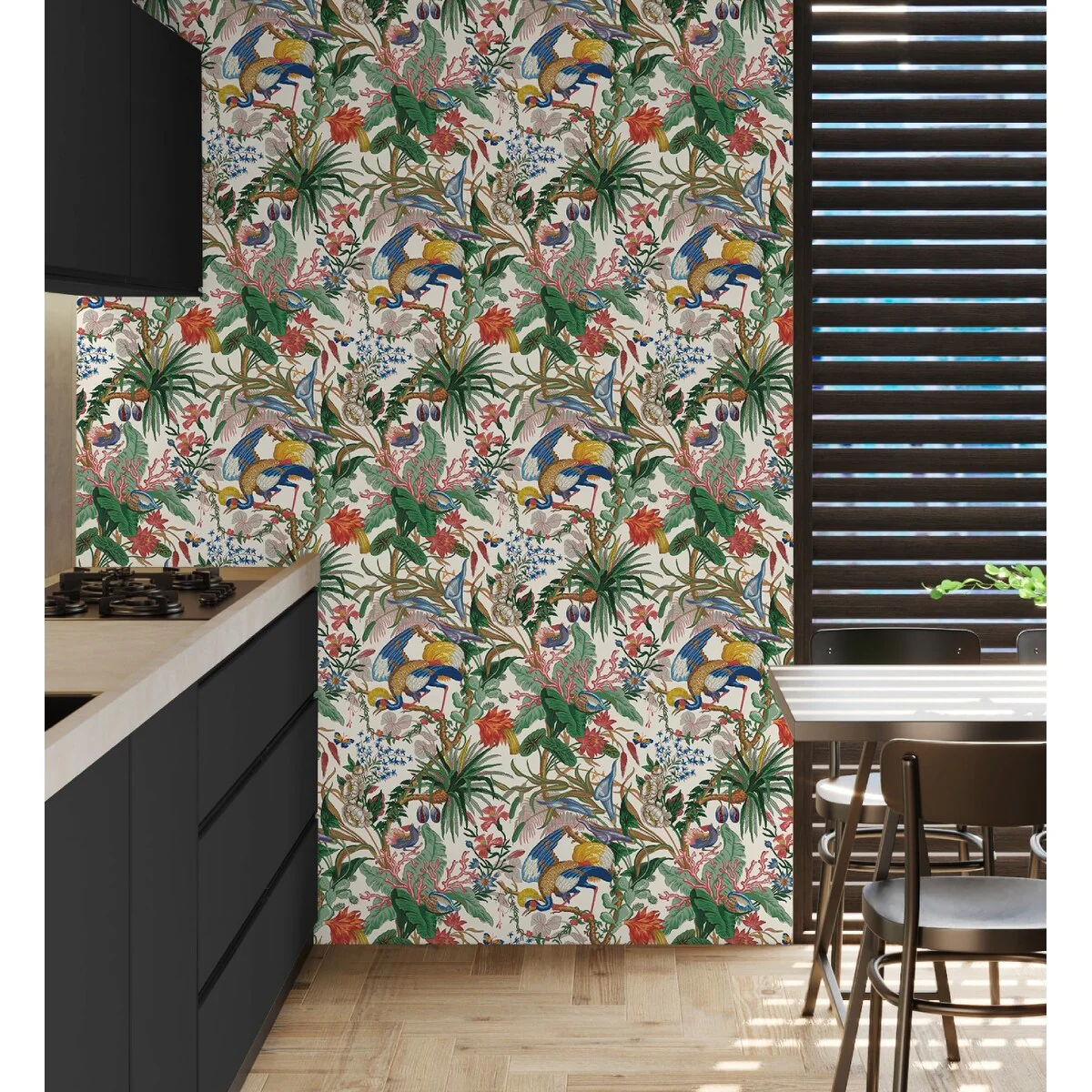 NextWall Tropical Canopy Peel and Stick Wallpaper