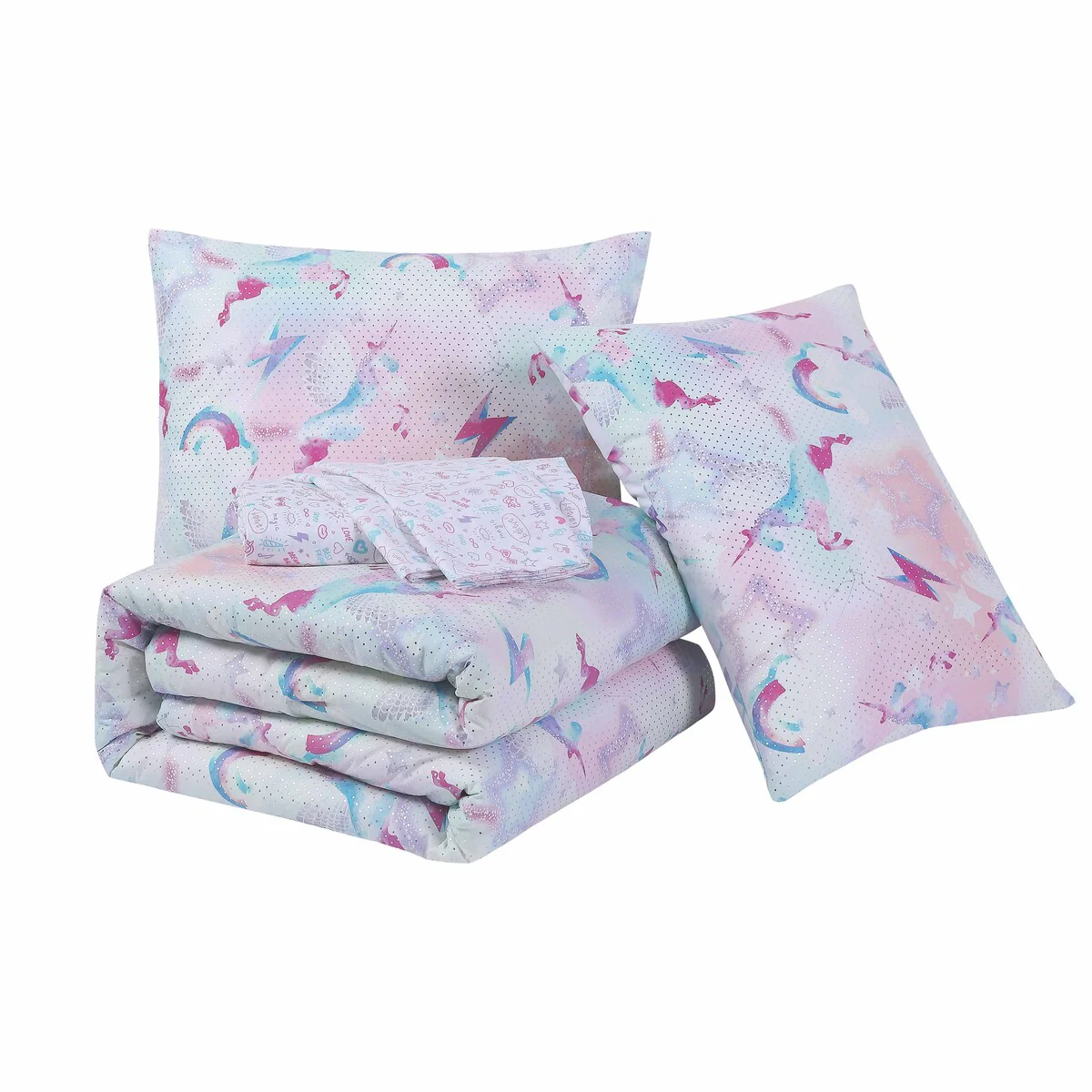 Heritage Club Magical Unicorn Bed in a Bag Set