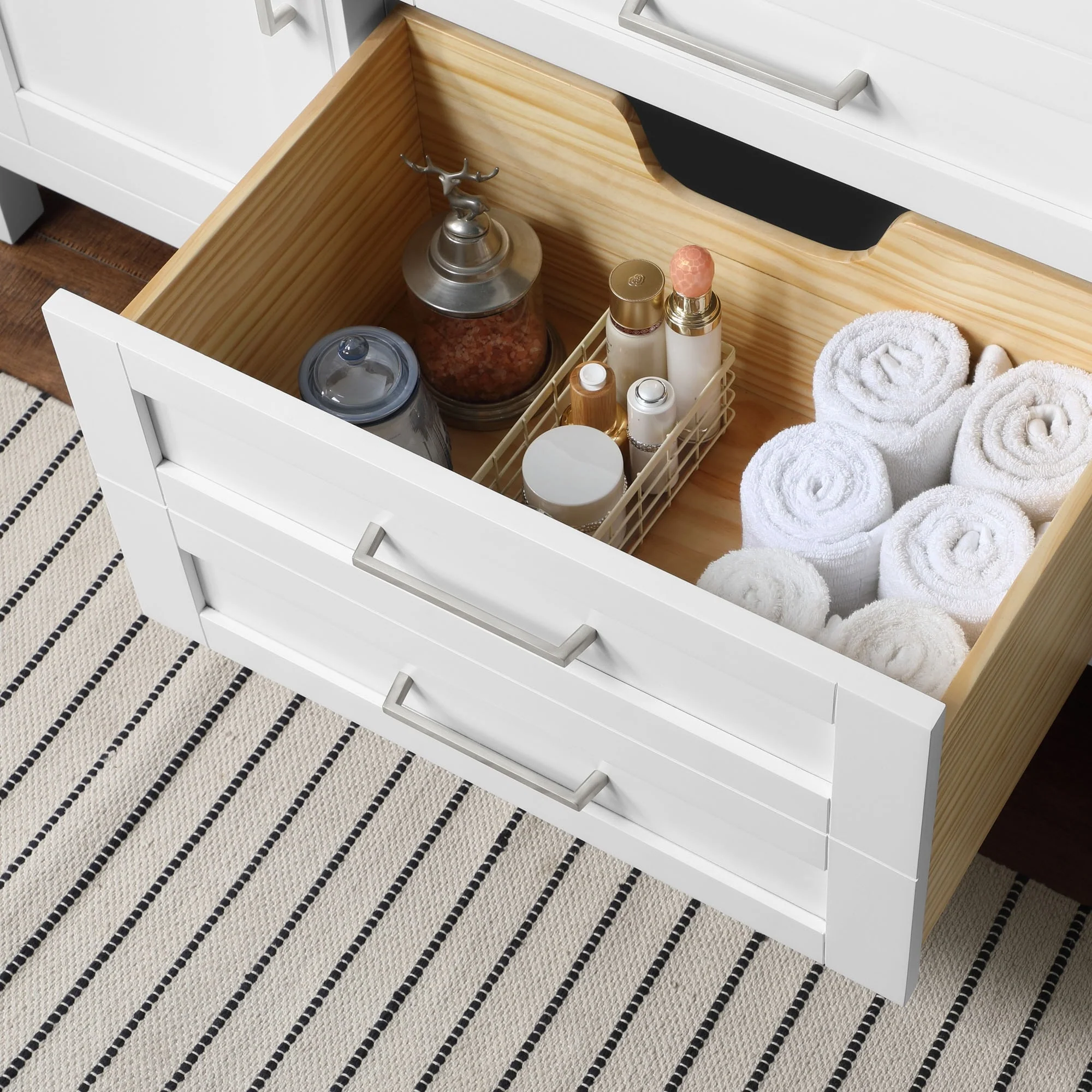 OVE Decors Tahoe II White Single Basin 60-inch Vanity