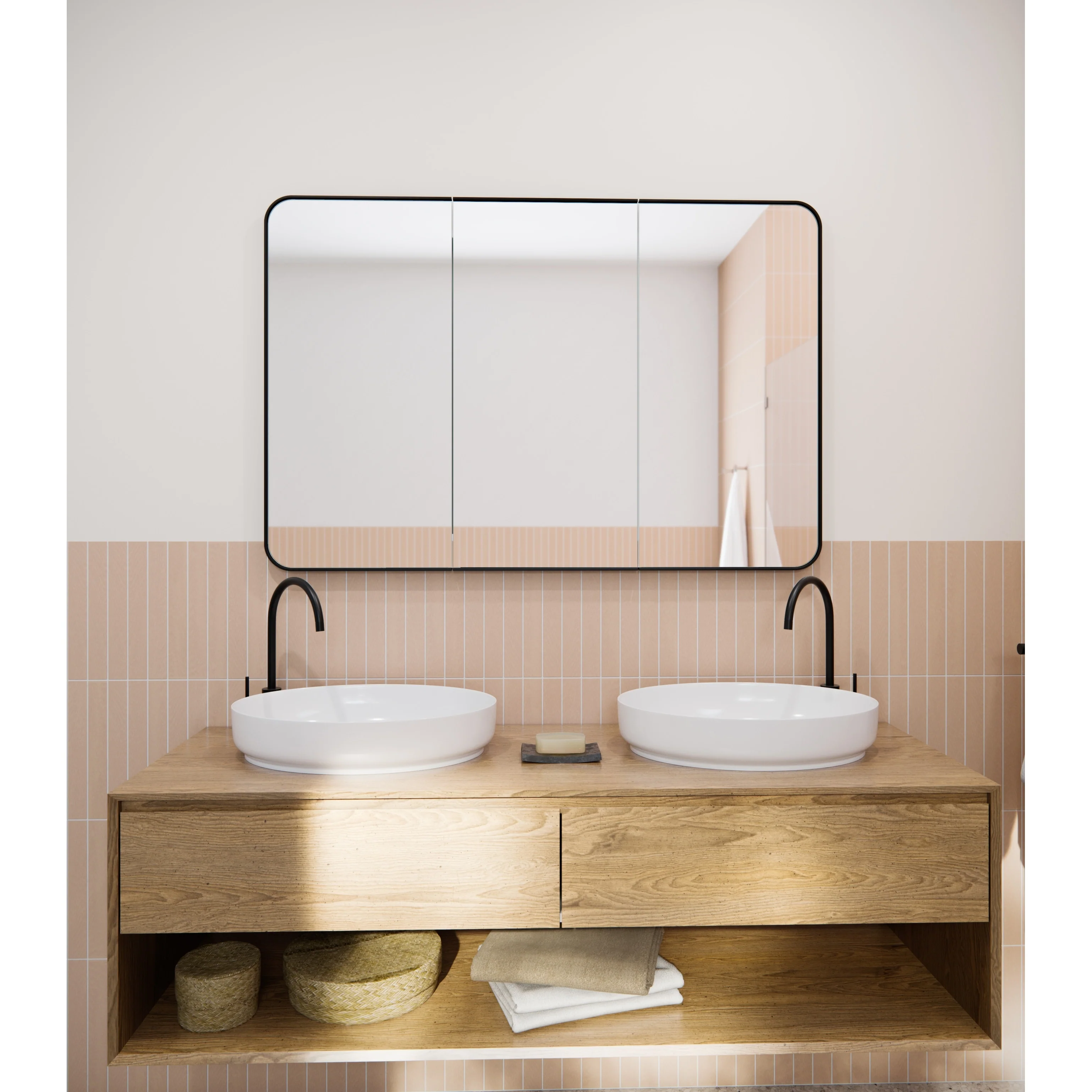 Stainless Steel Square Medicine Cabinet