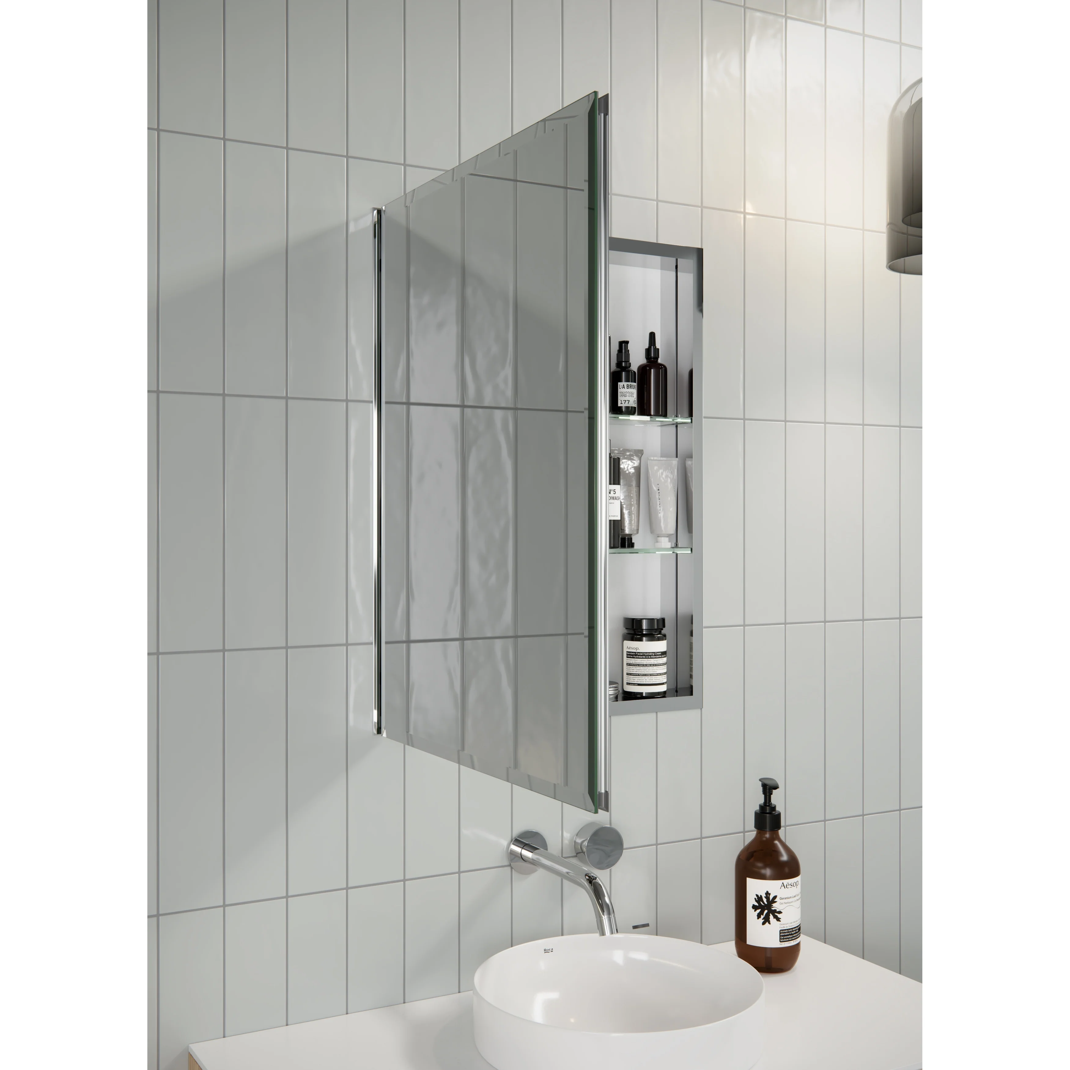 Aluminum Medicine Cabinet