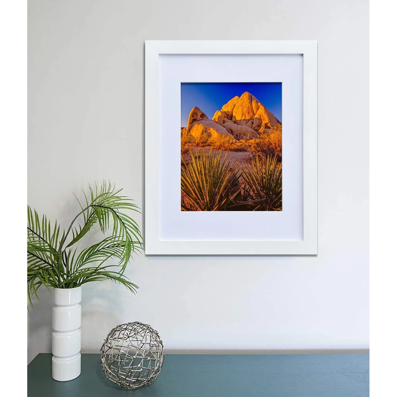 US Pride Furniture 11x14 Inch Wood Picture Frame - Set of 2