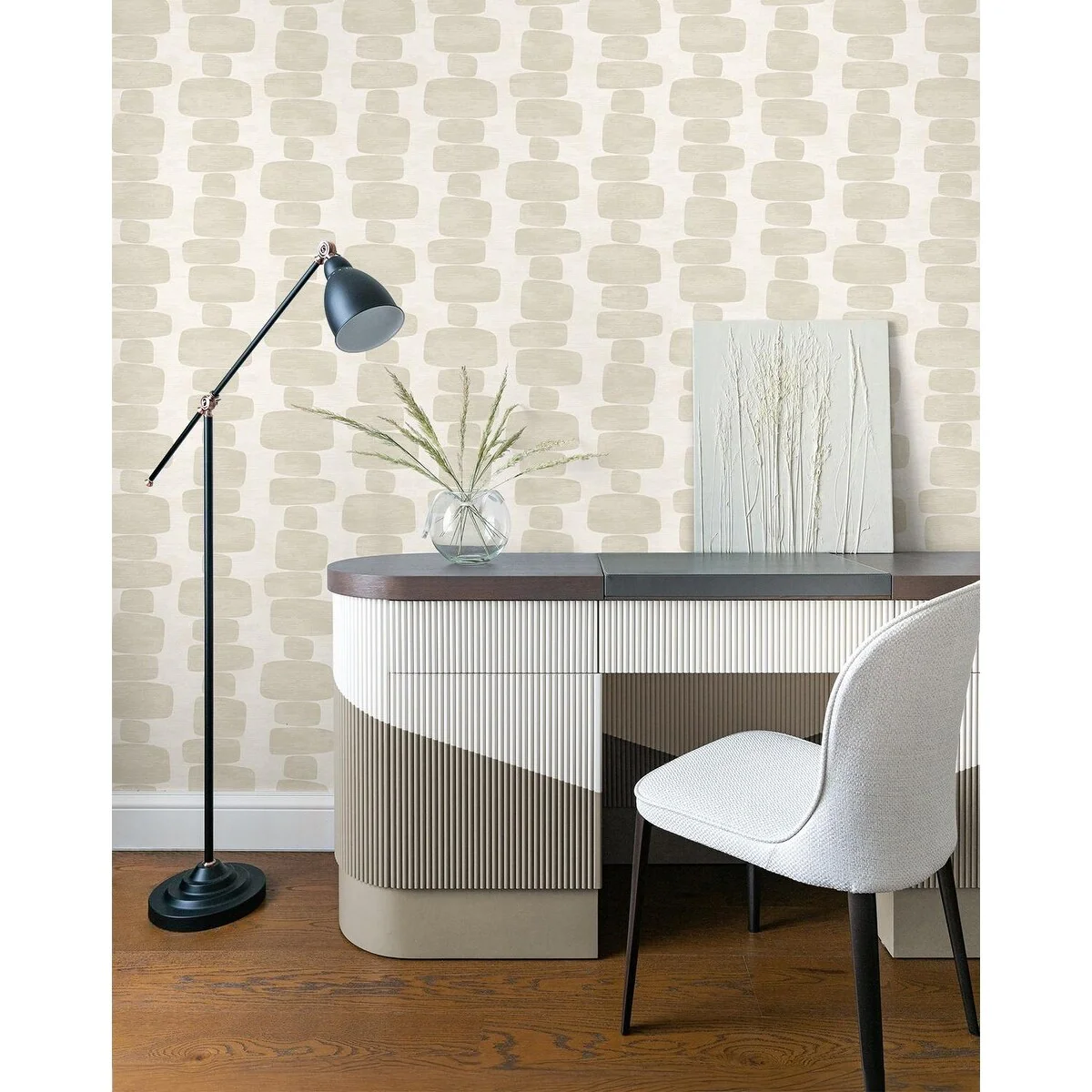 Stacy Garcia Home Stripe Block Geometric Peel and Stick Wallpaper