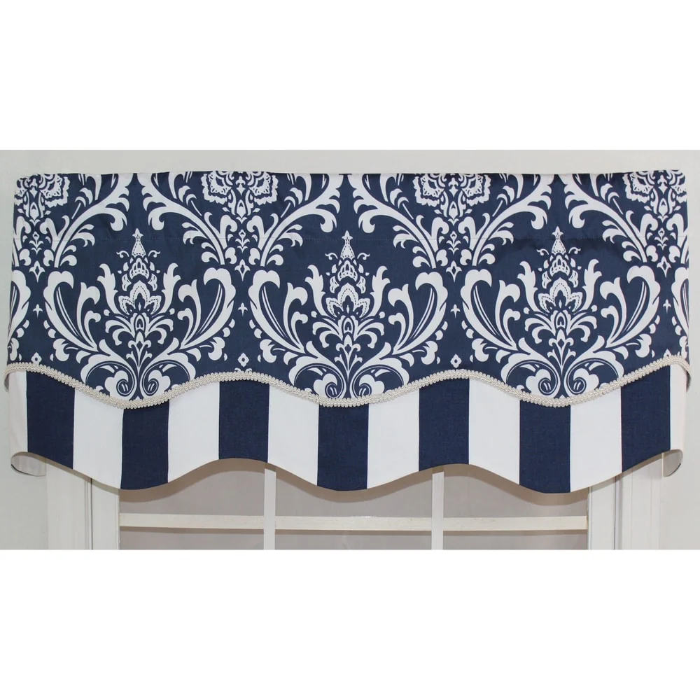 RLF Home Ozbourne 50-inch Window Valance