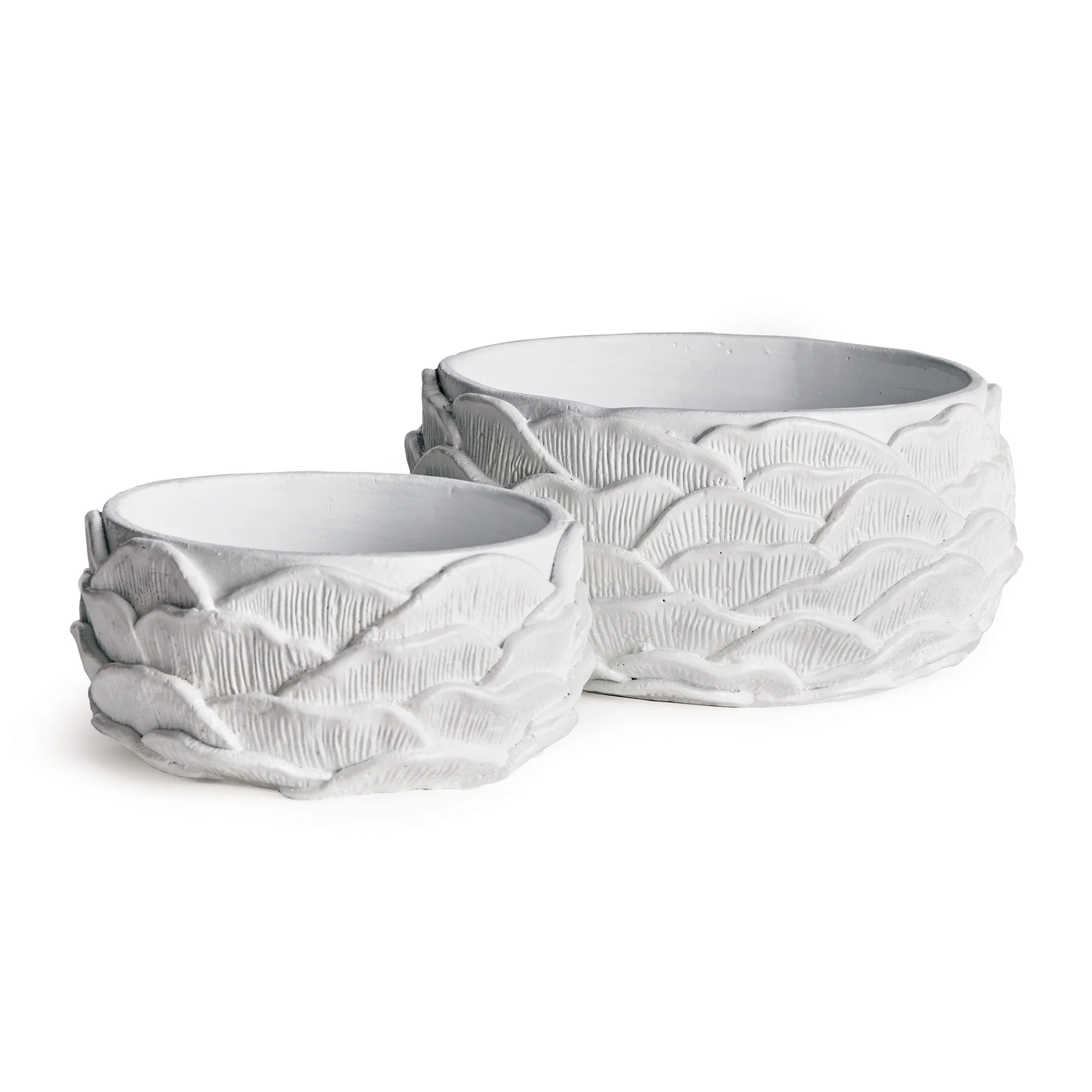 Ashika Low Pots Set of 2