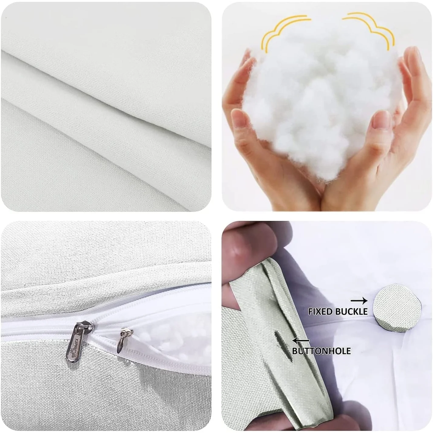 WOWMAX Bed Rest Wedge Reading Pillow Sofa Daybed Triangle Cushion 24